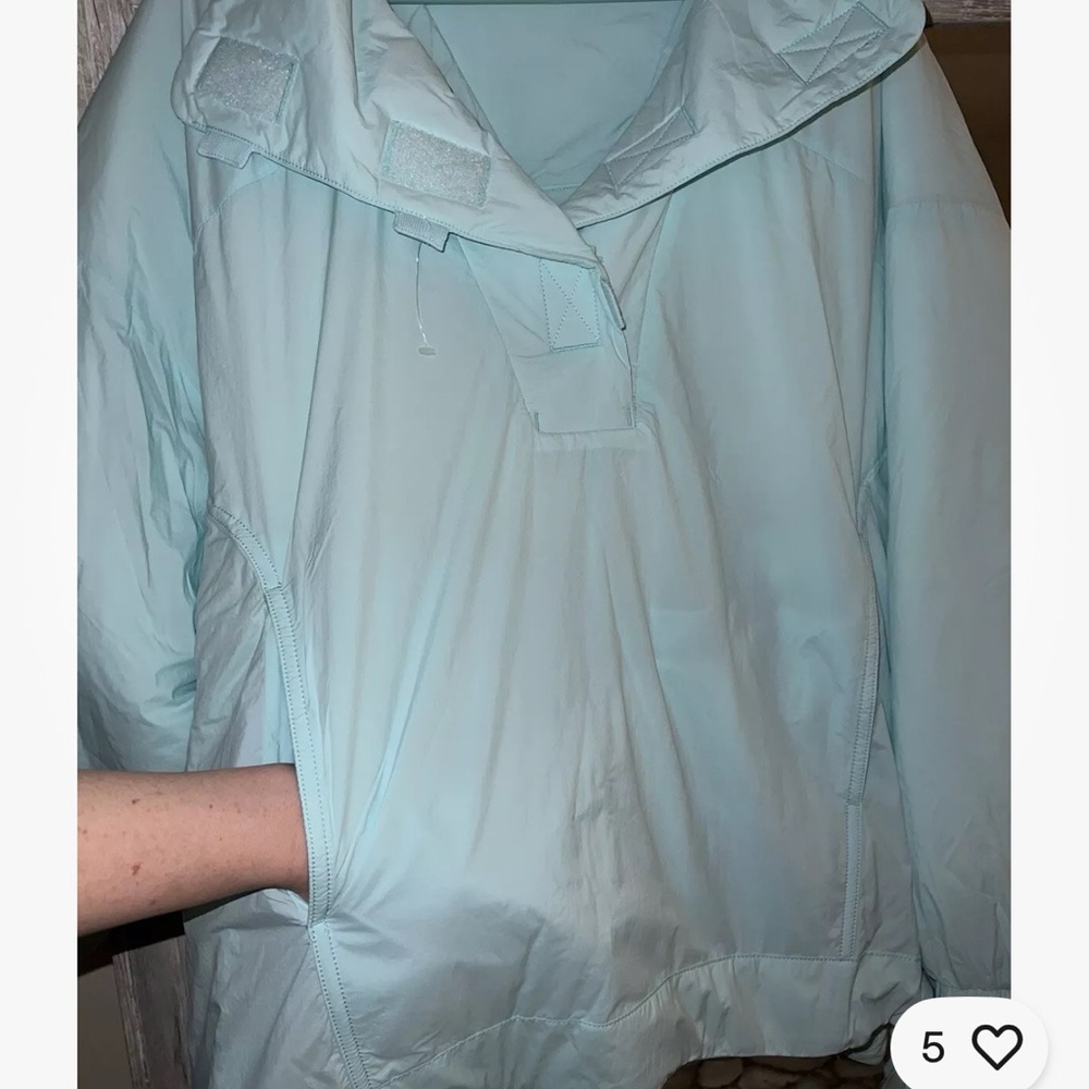 NWOT Free People Movement Faye Puffer Pullover Light Blue Size: Small - Picture 5 of 11
